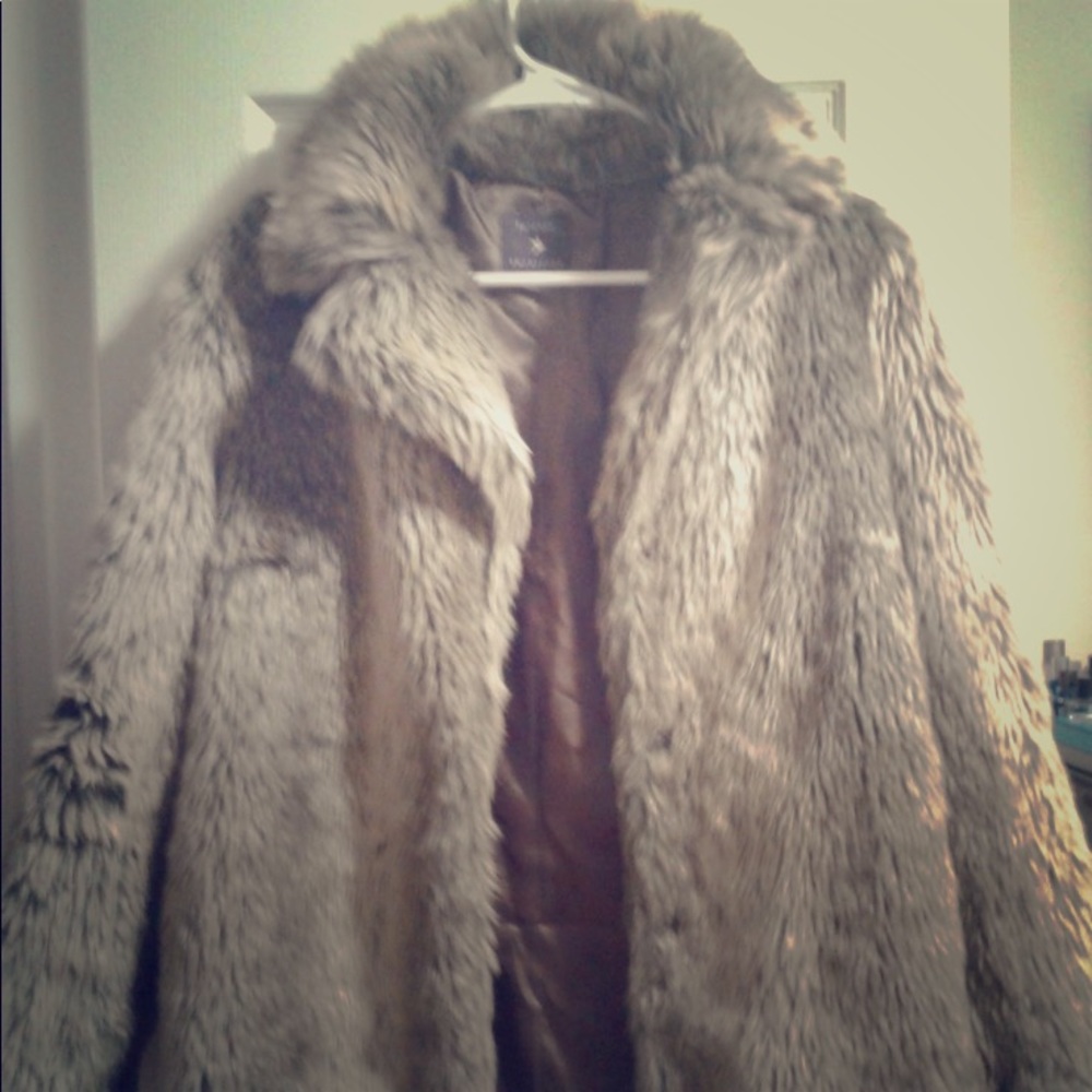 Faux fur F21 jacket